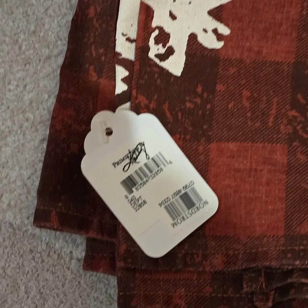 Nordstrom Red Christmas Table Runner NWT
